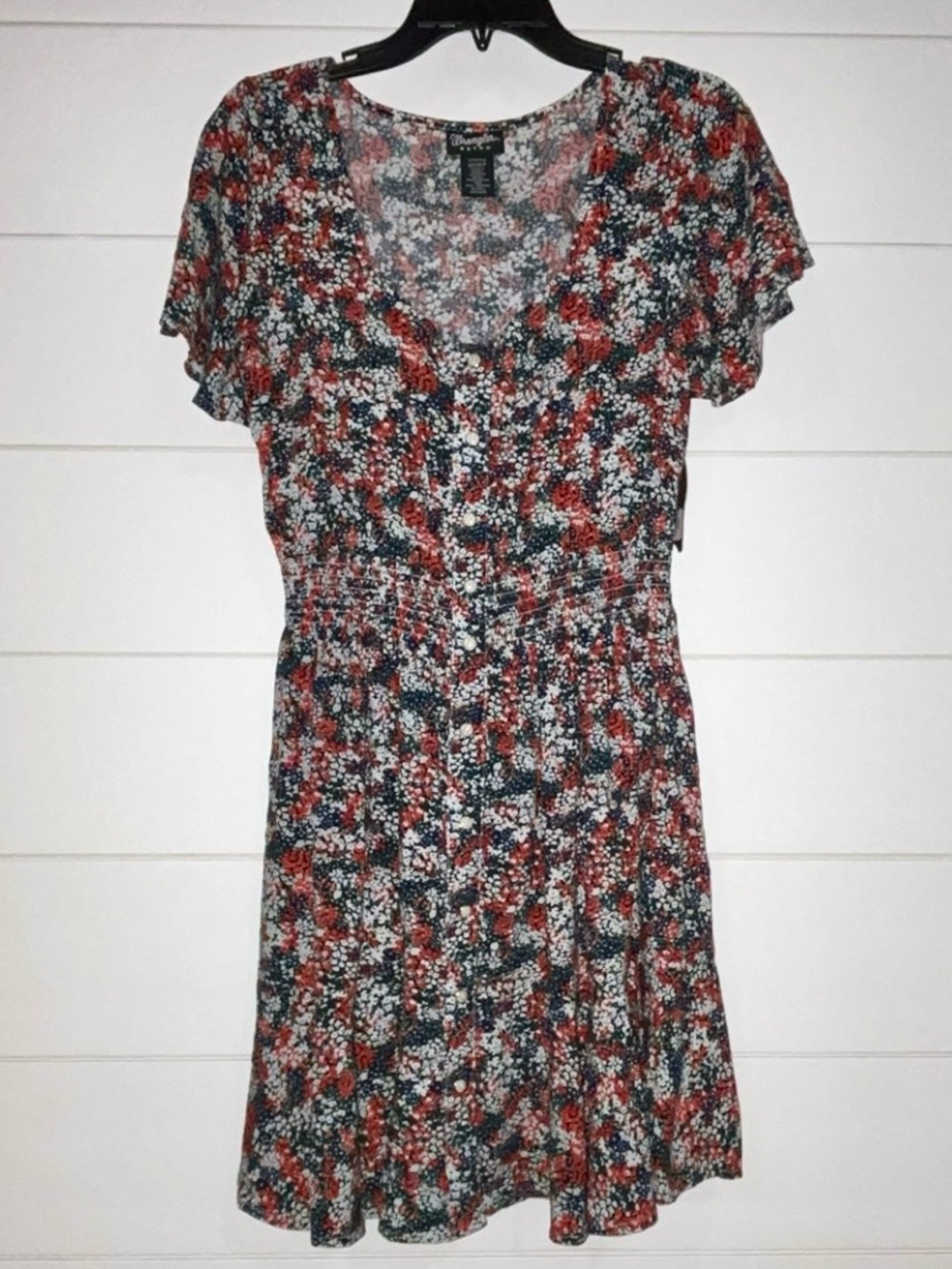 Wrangler Retro Floral Dress NWT Womens